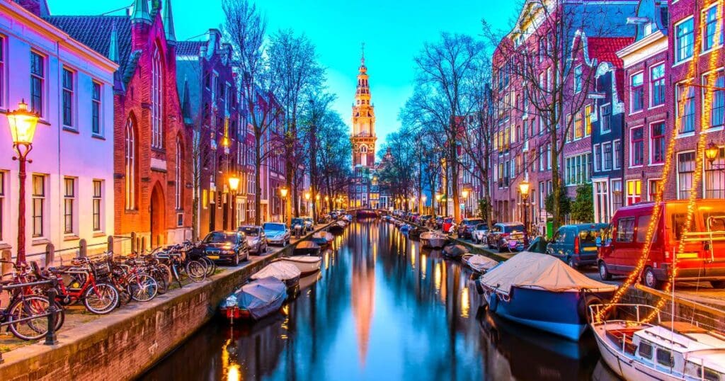 ulice amsterdamu