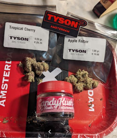 produkty z coffeeshopu Tyson 2.0
