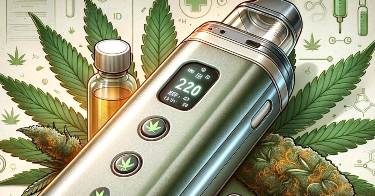 co daje waporyzacja CBD temperatura