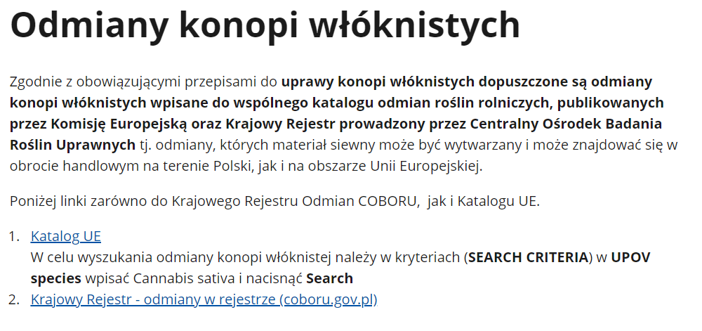 uprawa konopi w ogrodzie