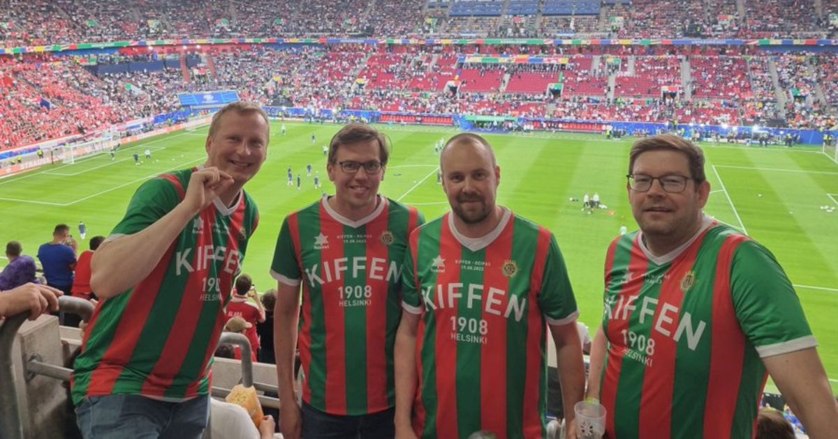 kibice klubu FC Kiffen