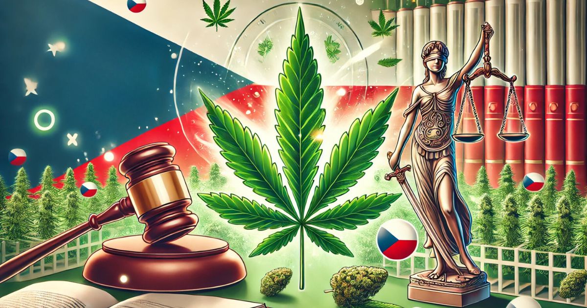 flaga czech konopie marihuana i prawo