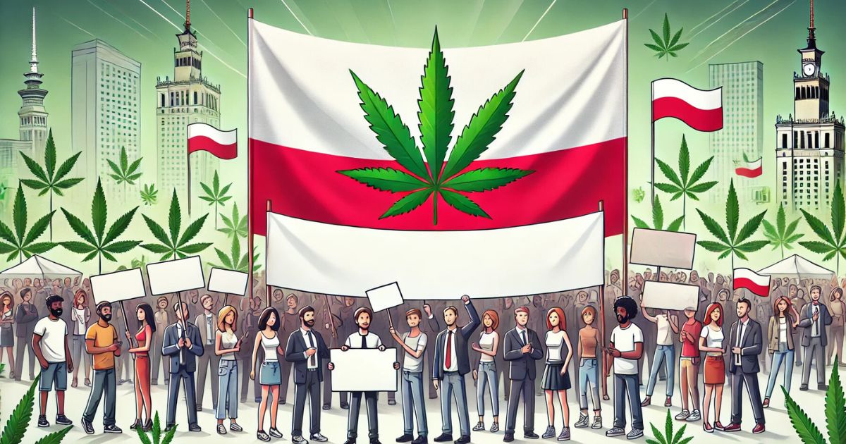 flaga polski, konopie i polacy