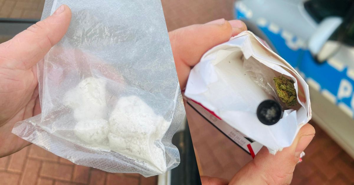 narkotyki zatrzymane przez policję
