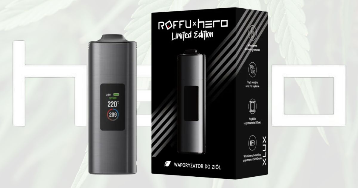 waporyzator XLUX Roffu X HERO Limited Edition
