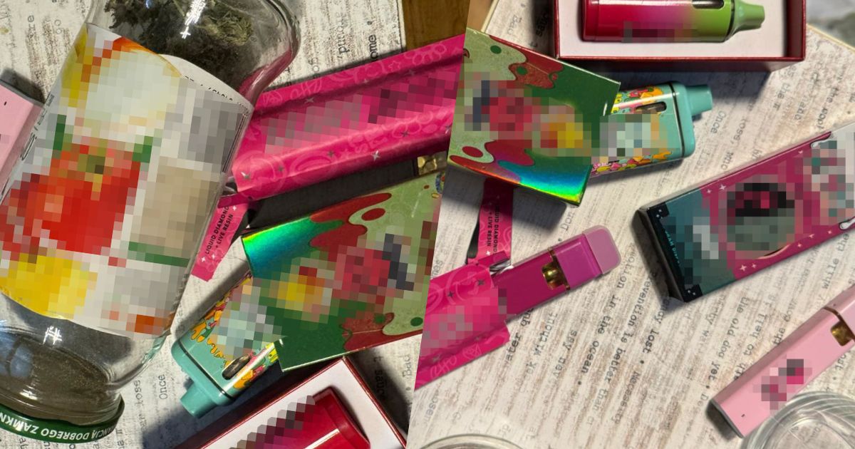 marihuana znaleziona w szkole
