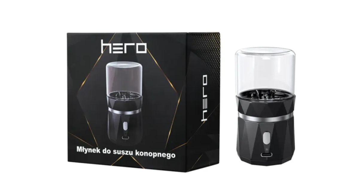 Młynek elektryczny do suszu HERO