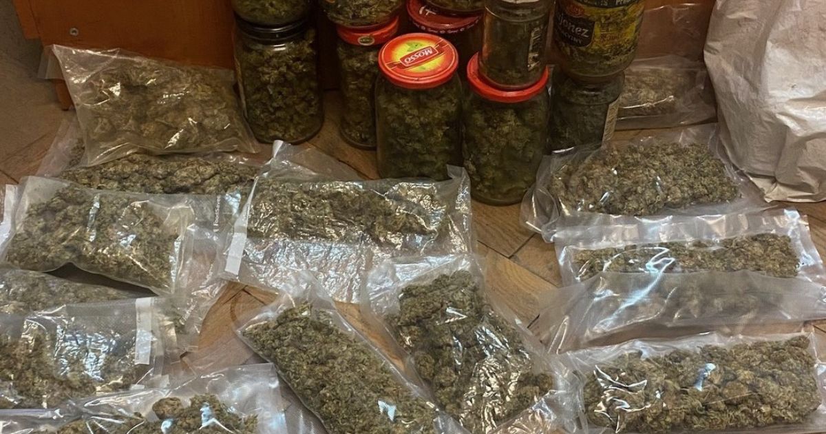 marihuana zabezpieczona u 27-latka