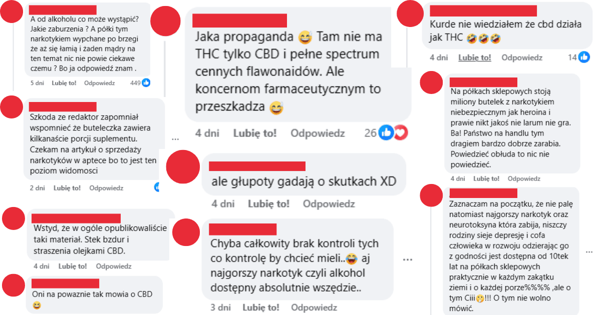 media o shotach konopnych